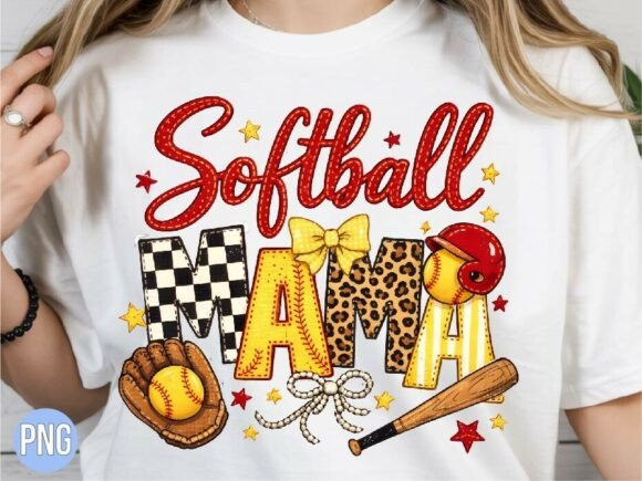 Checkered Softball Mama Yellow Bow PNG: A Guide to High-Quality Digital Design