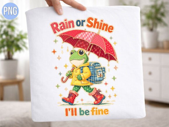 Cute Rain or Shine Frog Umbrella PNG: A Versatile Digital Asset for Creators