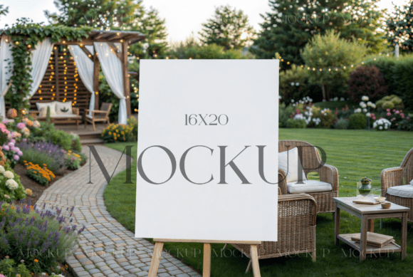 Mastering the Wedding Sign Mockup on Easel: A Guide to Elegant Event Branding