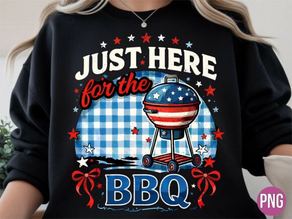 USA Just Here for the BBQ Summer Grill: Elevating Your Seasonal Designs